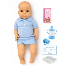 BESTOYS - Bebé Muñeca Realista Reborn 100% cuerpo Vinilo blando 55cm 149
