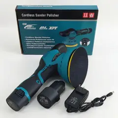MOVI - Pulidora Y Enceradora Inalámbrica 12V De Autos Y Hogar + Kit