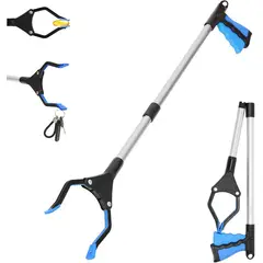 TSKY CHILE SHOPPING - Utensilios para Alcanzar Objetos, Alcance de Agarre Plegable con Mordaza Giratoria 360°eImán