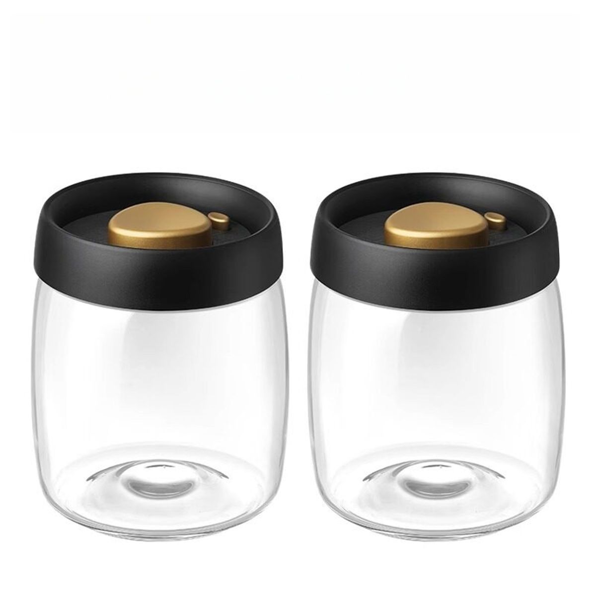 RHOMIE - Set de 2 Frascos de Vidrio al Vacío Rhomie 900ml para Café de Especialidad