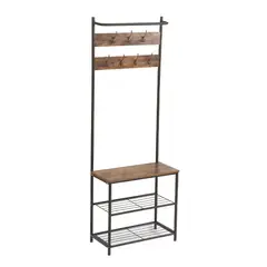 ATURE - Mueble De Recibidor Con Perchero Y Zapatero Integrado