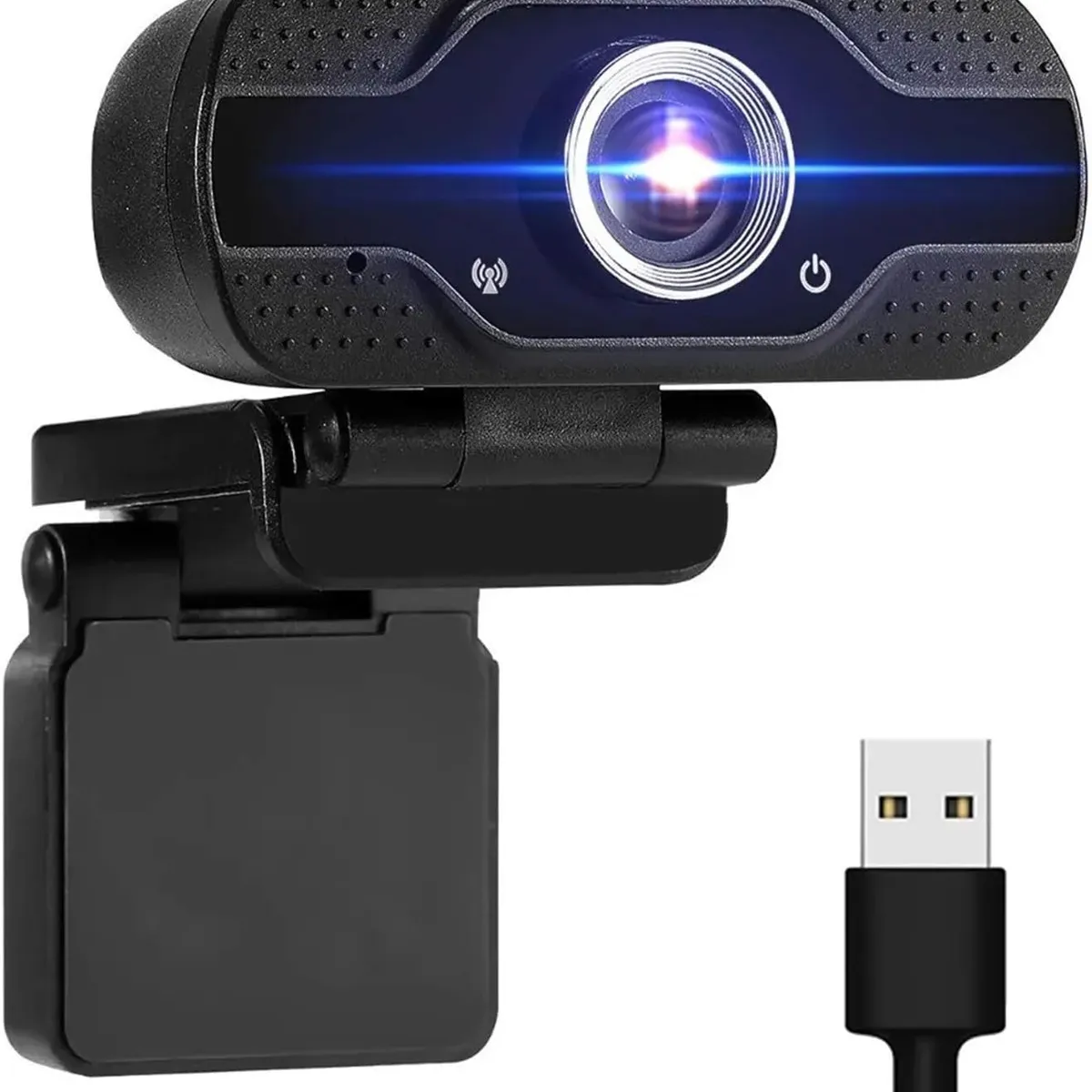 KUANGYE - Camara Web Full Hd 1080p Usb Con Microfono Incorporado