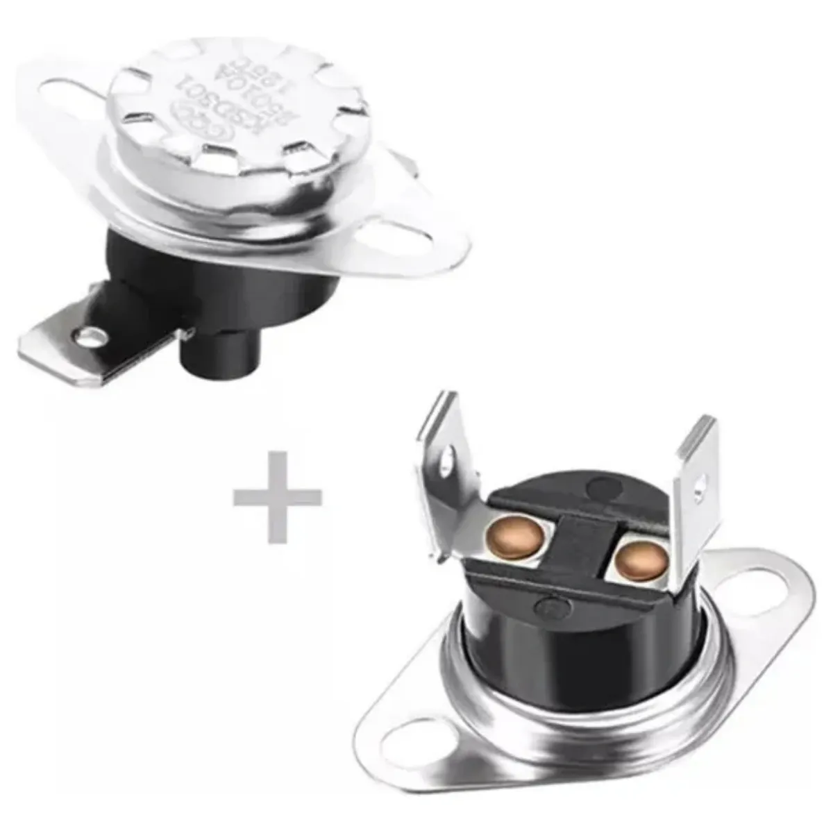 GENERICO - Juego De 2 Termostatos Lavadora Secadora Para Samsung 125°c
