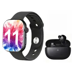 XIAOMI - Audífonos Buds 3 Negro y Toumi Watch reloj inteligente