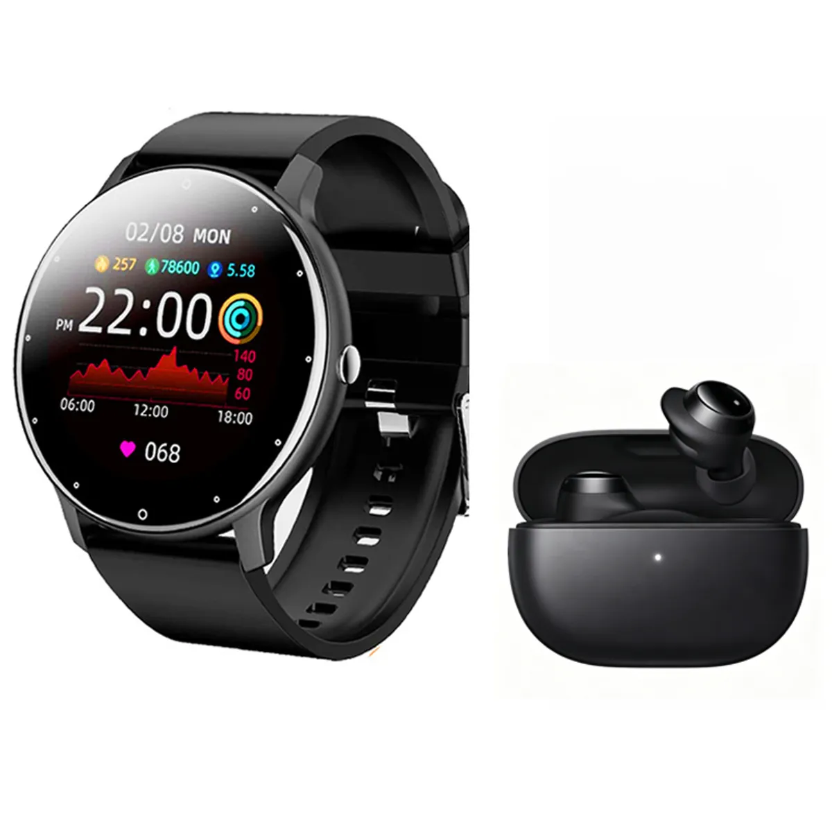 XIAOMI - Auriculares bluetooth Xiaomi buds 3 De lite y Smartwatch Zl02 reloj inteligente