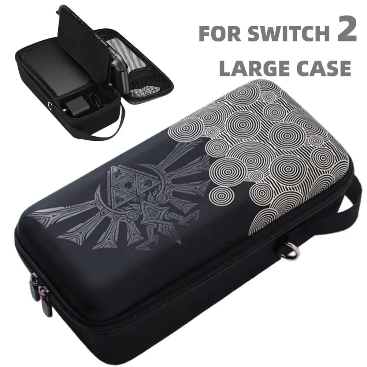 CORRERREY - Nintnedo Switch 2 paquete de almacenamiento multifuncional portátil Kingdom Tears Limited Edition