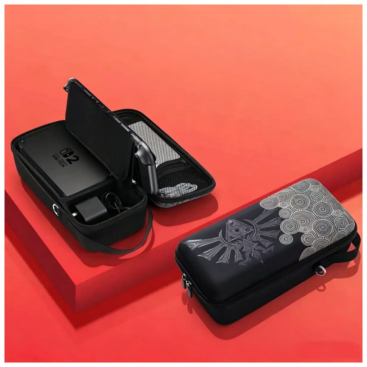 CORRERREY - Nintnedo Switch 2 paquete de almacenamiento multifuncional portátil Kingdom Tears Limited Edition
