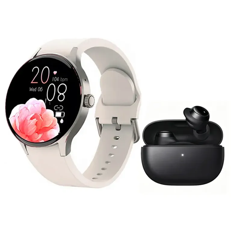 Auriculares bluetooth buds 3 De lite y Smartwatch Y80 reloj inteligente