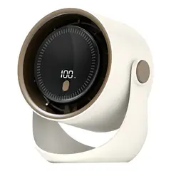 KUANGYE - Ventilador De Escritorio Silencioso Portátil Recargable Usb