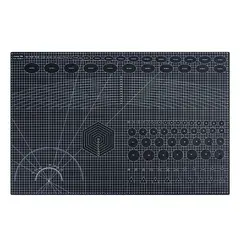 KUANGYE - Bases De Corte A1 Ángulos 90x60cm Tabla Salvacortes Color Negro