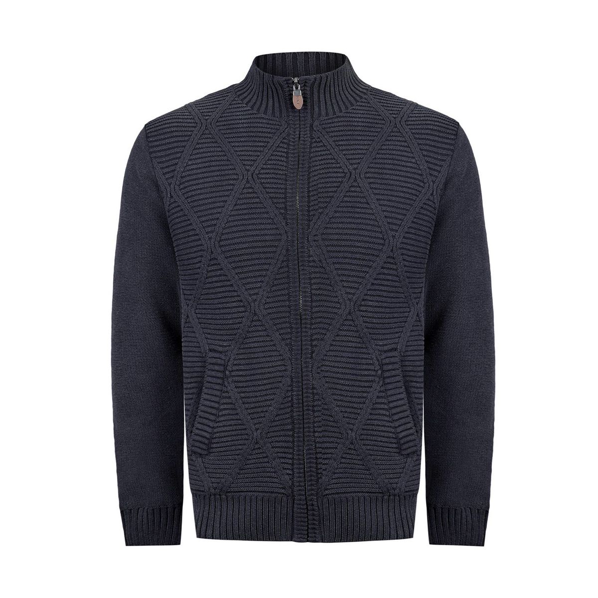 ROCKFORD - Sweater Algodón Orgánico Hombre Parker Azul ROCKFORD