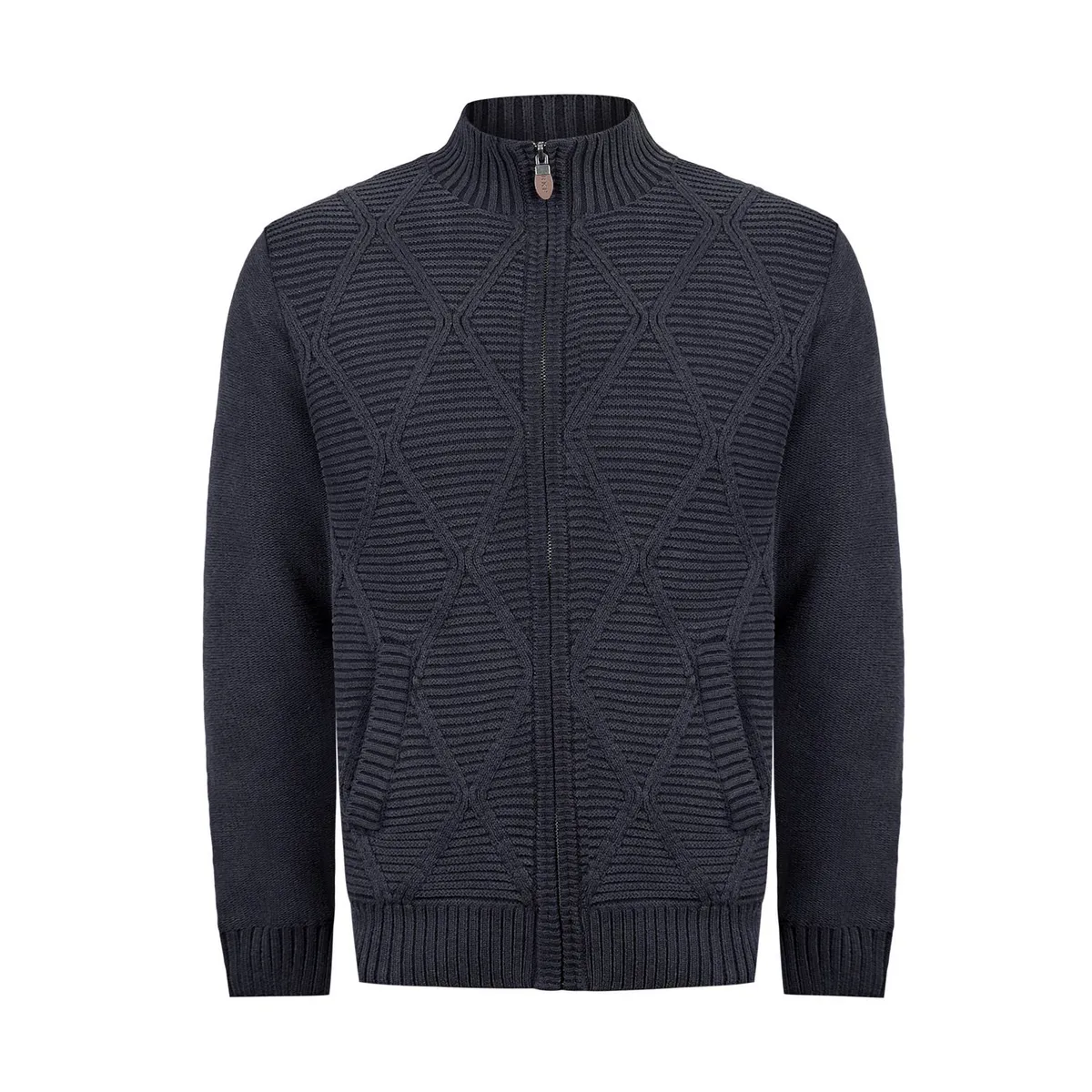 ROCKFORD - Sweater Algodón Orgánico Hombre Parker Azul ROCKFORD