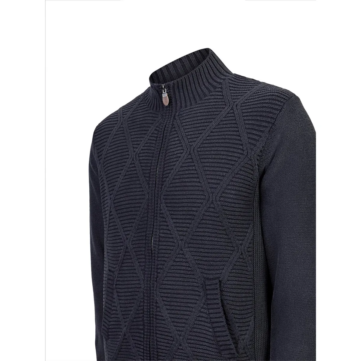 ROCKFORD - Sweater Algodón Orgánico Hombre Parker Azul ROCKFORD