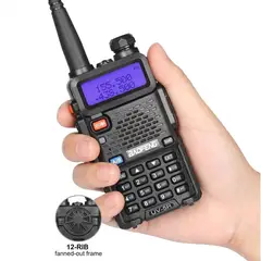 GENERICO - Radio Transmisor Walkie Talkie Vhf Uhf Fm Dual Band Uv-5r