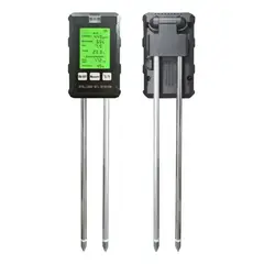 GENERICO - Medidor 6 en 1 para pH, humedad, suelo y temperatura