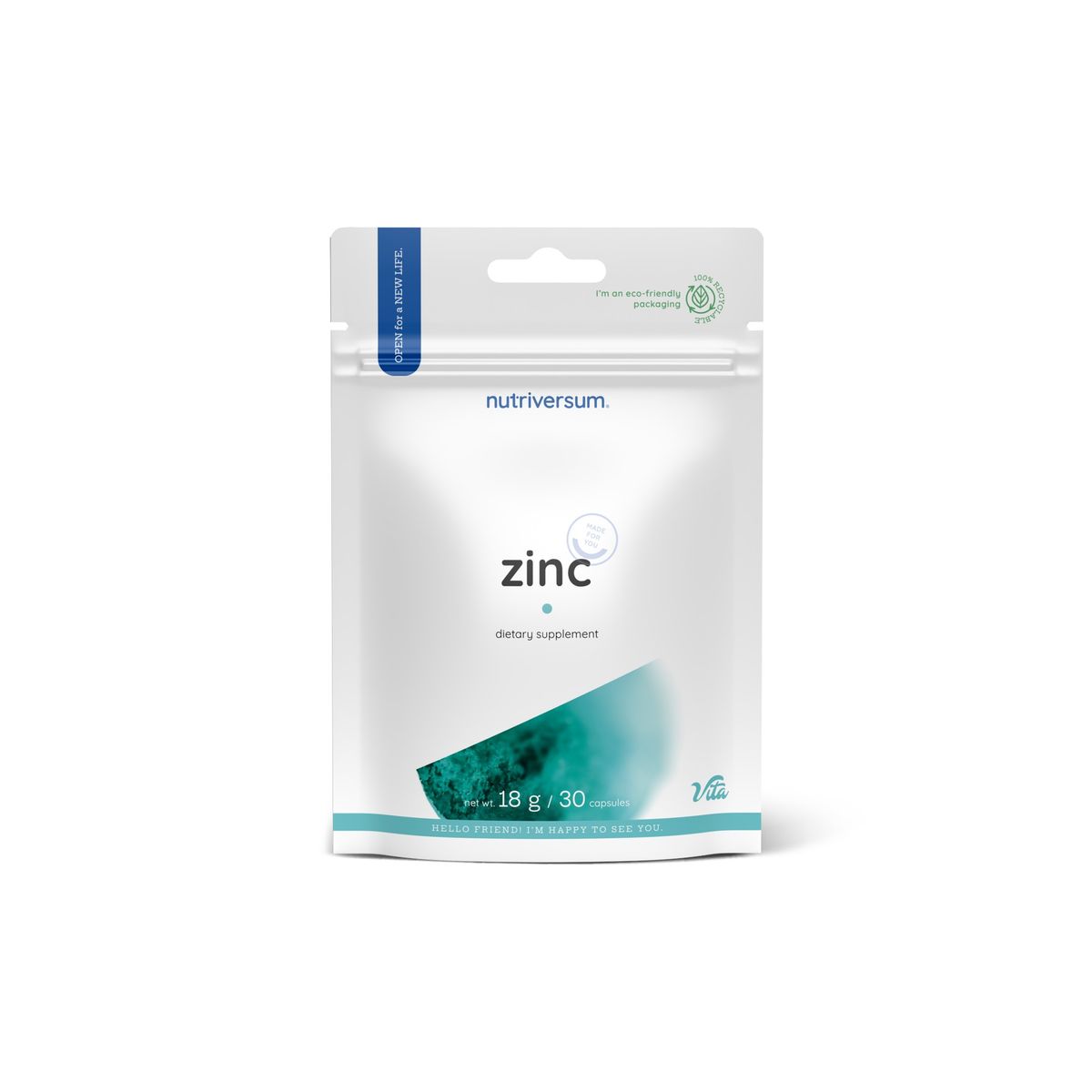 GENERICO - ZINC 30 CAPSULAS  - NUTRIVERSUM