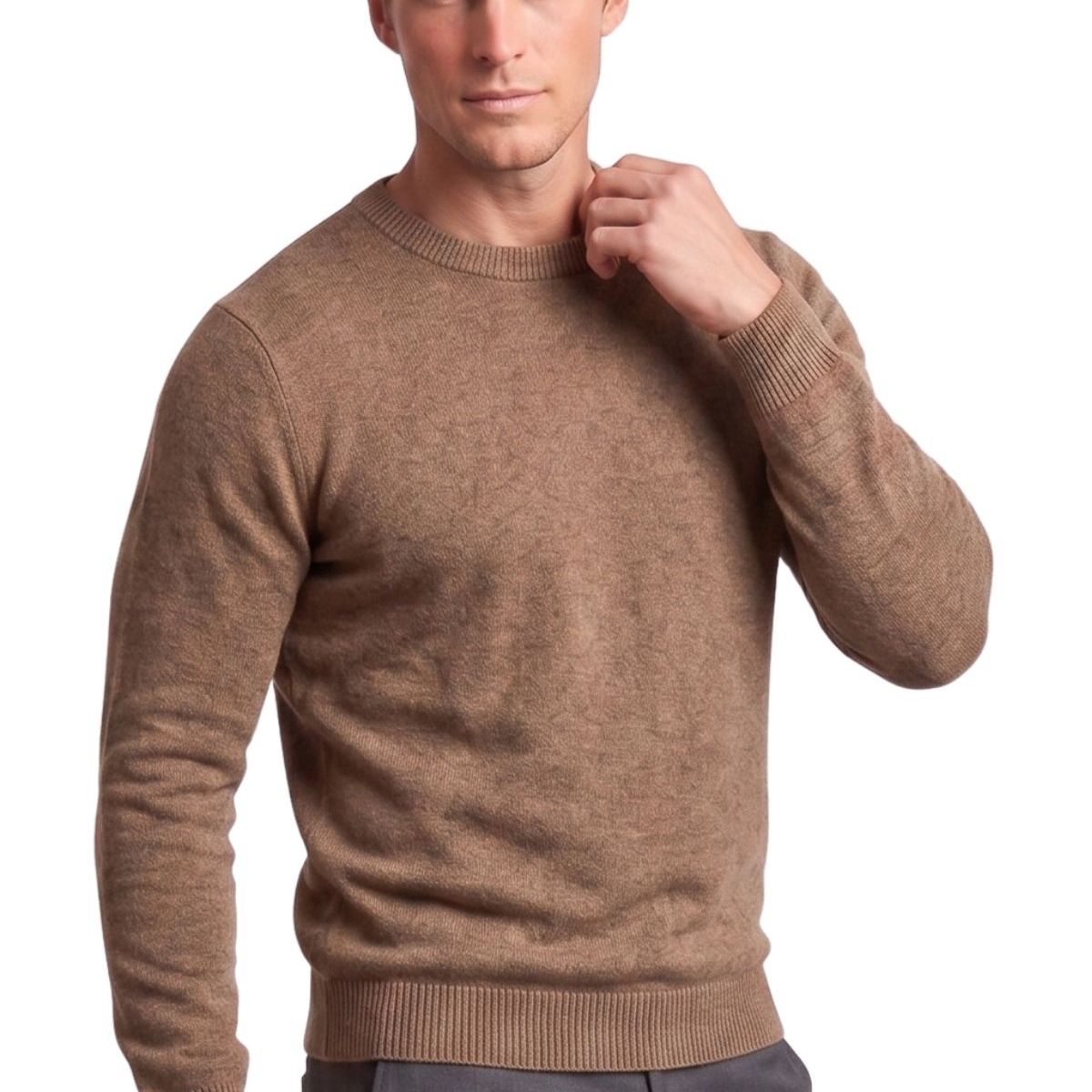 LOOK SHOP - Sweater Tejido Hombre Cuello Redondo Colores 188
