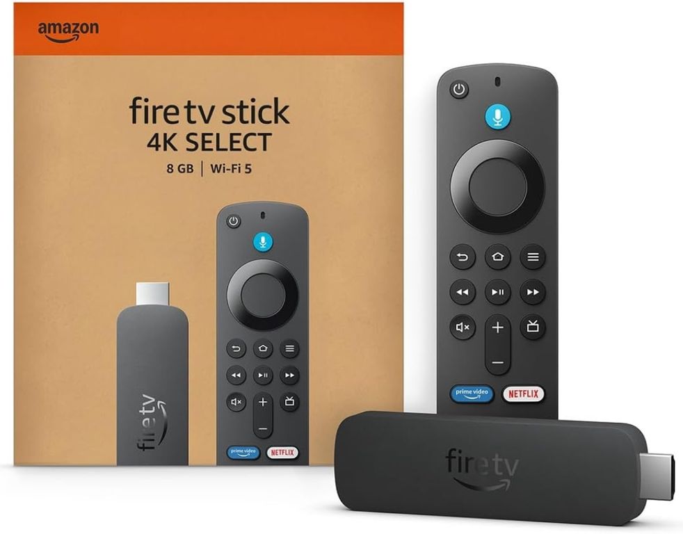 AMAZON Fire TV Stick 4K Última Generación Dispositivo de Streaming 4K TV Gratis y en Vivo