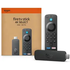 AMAZON - Fire TV Stick 4K Última Generación Dispositivo de Streaming 4K TV Gratis y en Vivo