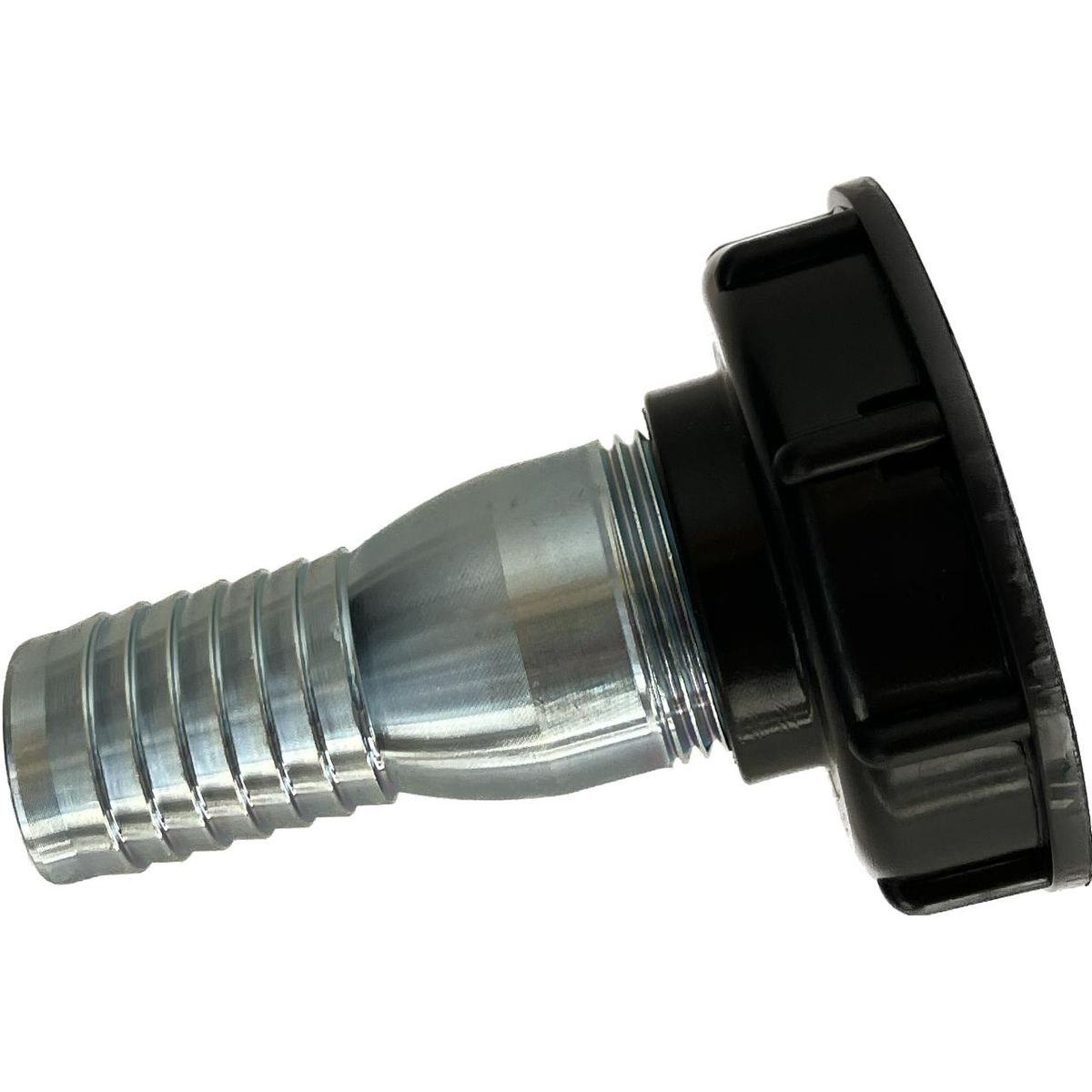GENERICO - Adaptador Ibc S60x6 Hilo Grueso + Terminal Espiga Manguera 1 pulg