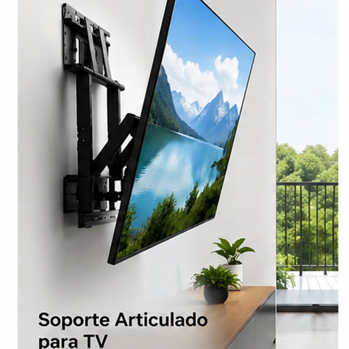 GENERICO - Base para tv extensible, Pantallas 55-100 pulgadas