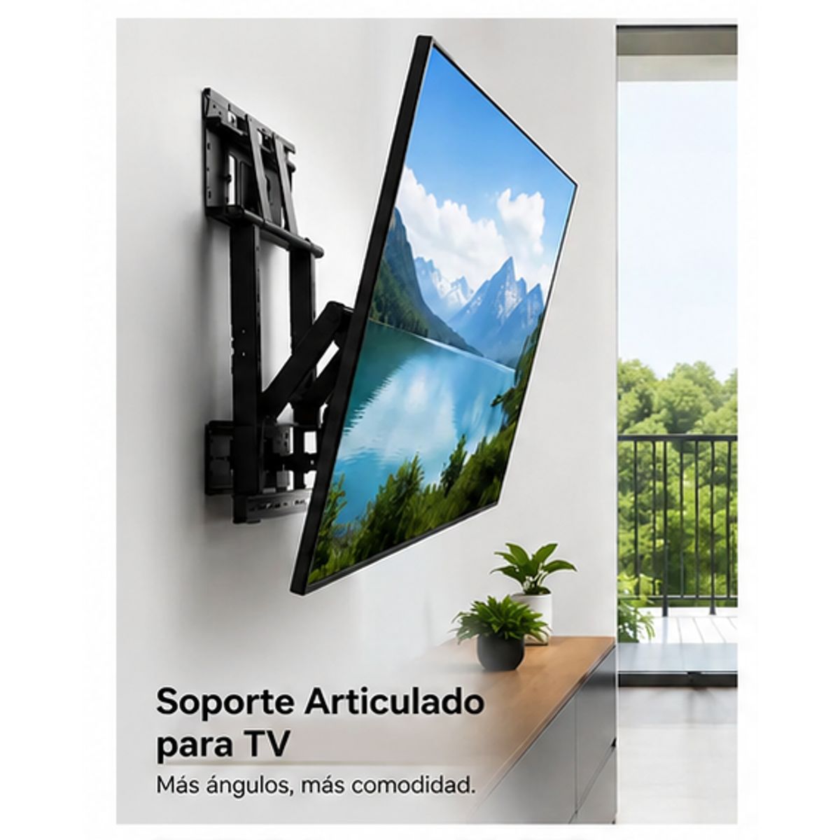GENERICO - Base para tv extensible, Pantallas 55-100 pulgadas