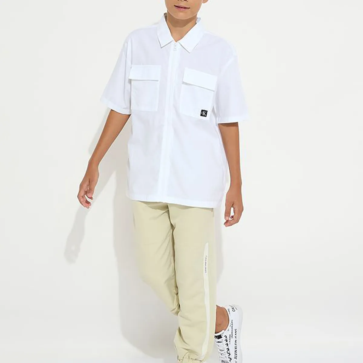 CALVIN KLEIN - Camisa Niño Popeline