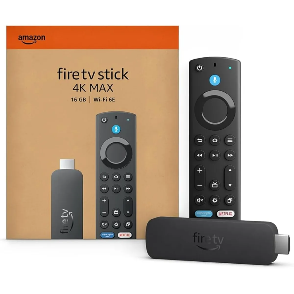 AMAZON - Amazon Fire TV Stick 4K Max - Dispositivo de Streaming 4K TV Gratis y en Vivo