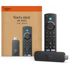 AMAZON - Fire TV Stick 4K Max - Dispositivo de Streaming 4K TV Gratis y en Vivo