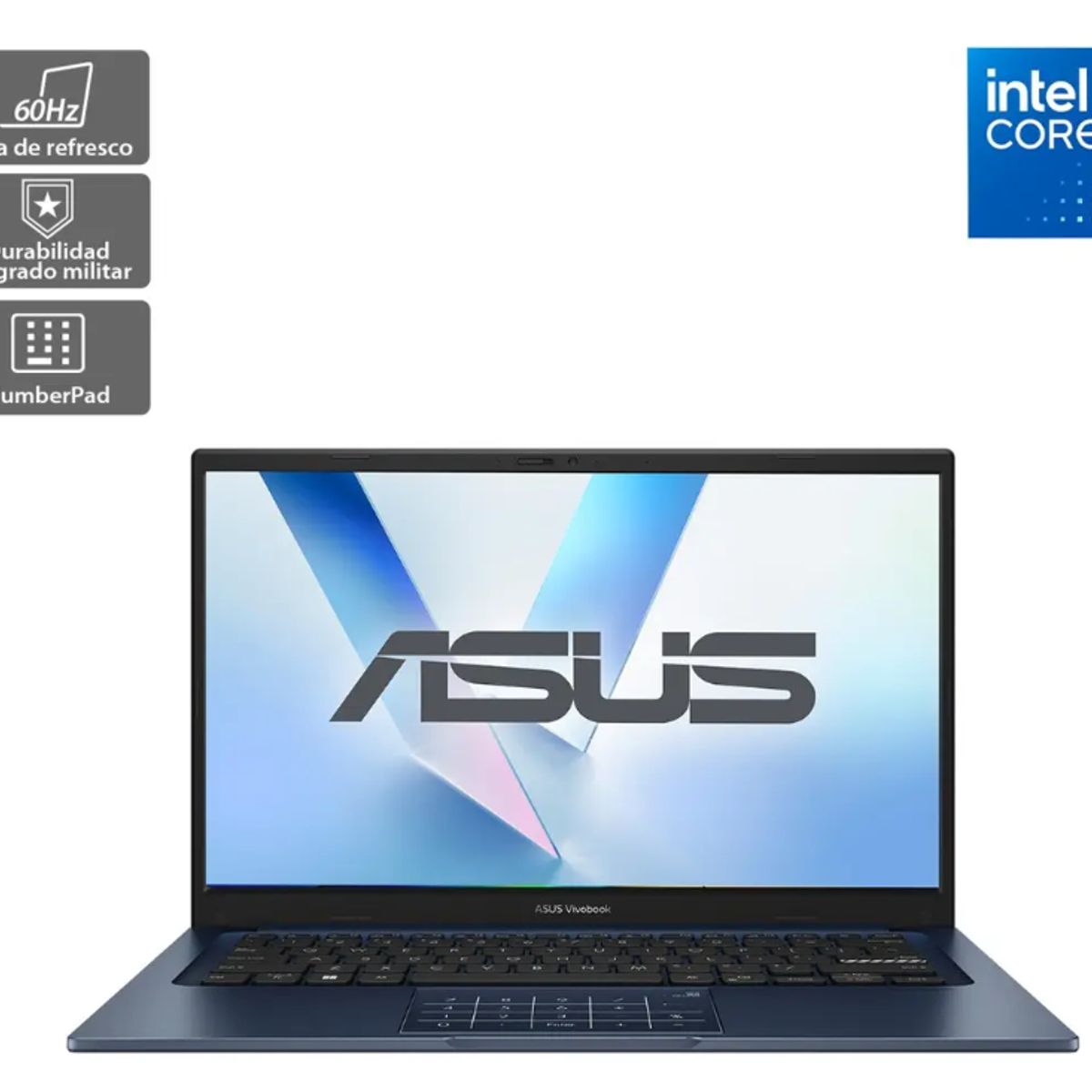 ASUS - Notebook ASUS Vivobook 14 FHD Snapdragon X X1-26-100 16GB 512GB SSD Win11 Quiet Blue