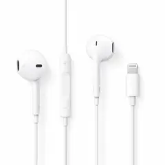 APPLE - EarPods Originales Lightning Micrófono Integrado