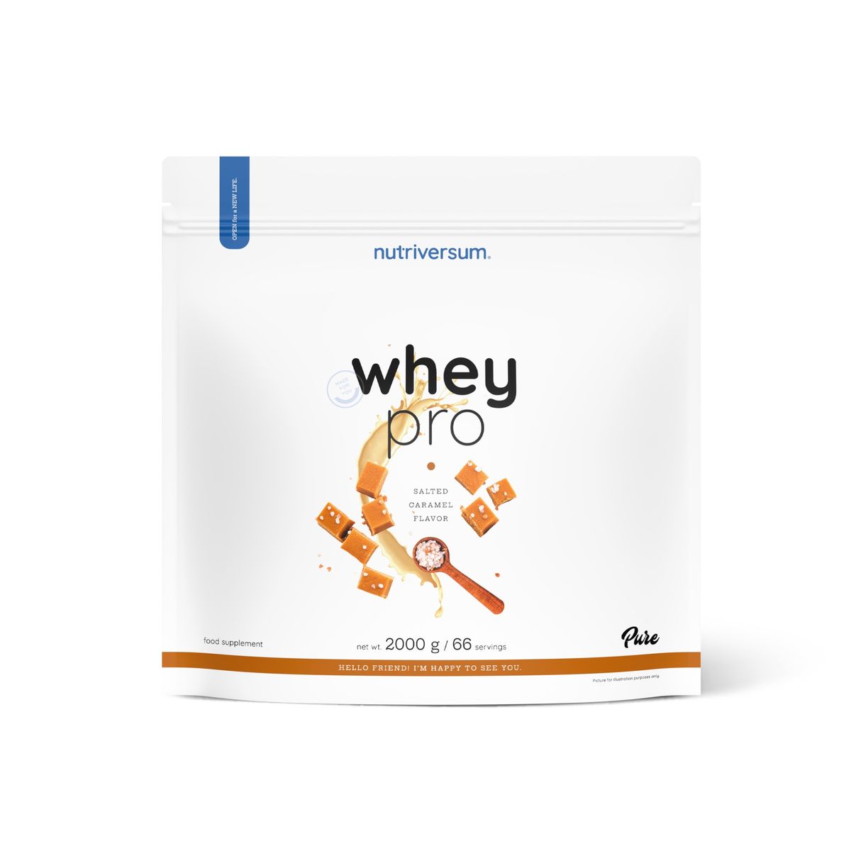 GENERICO - PROTEINA WHEY PRO 2000GR 66 SERVICIOS - NUTRIVERSUM