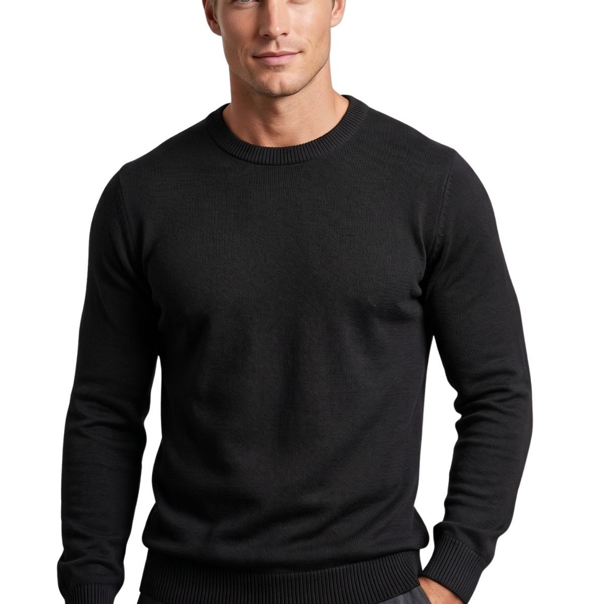 LIKE SHOP - Sweater Tejido Hombre Cuello Redondo Colores 188