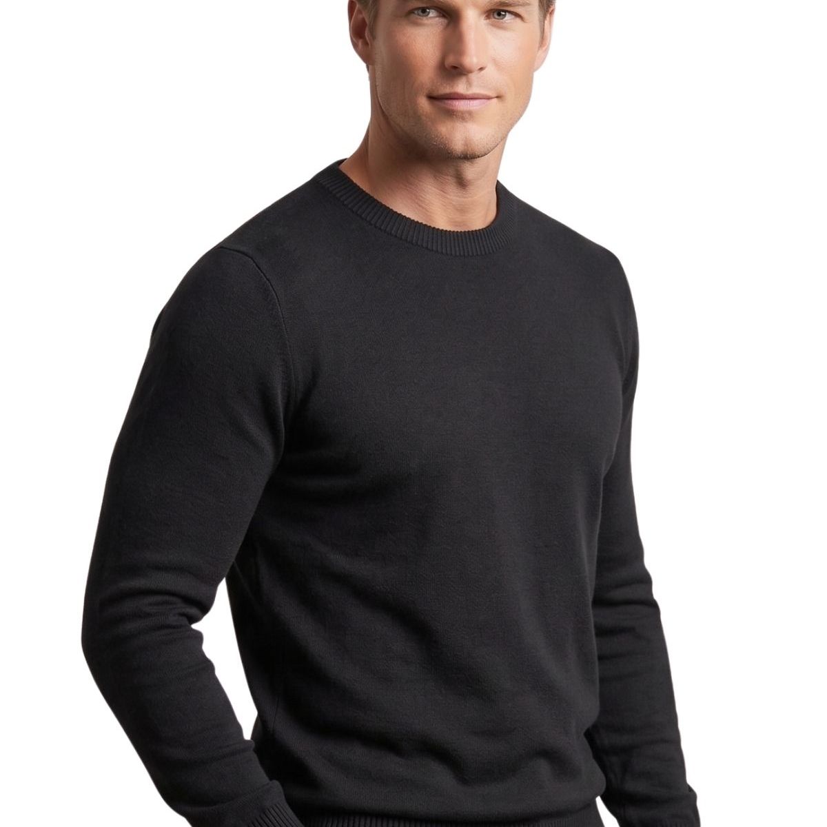 LIKE SHOP - Sweater Tejido Hombre Cuello Redondo Colores 188