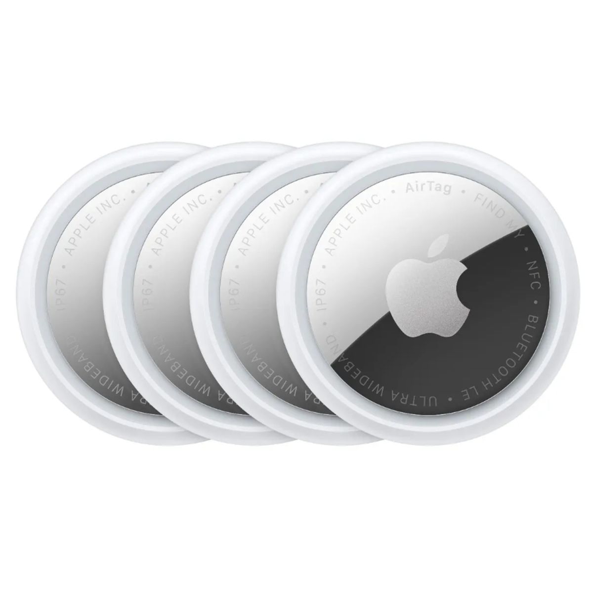 APPLE - Apple AirTag 4 Unidades – Localizador Inteligente de Objetos con Apple Find My