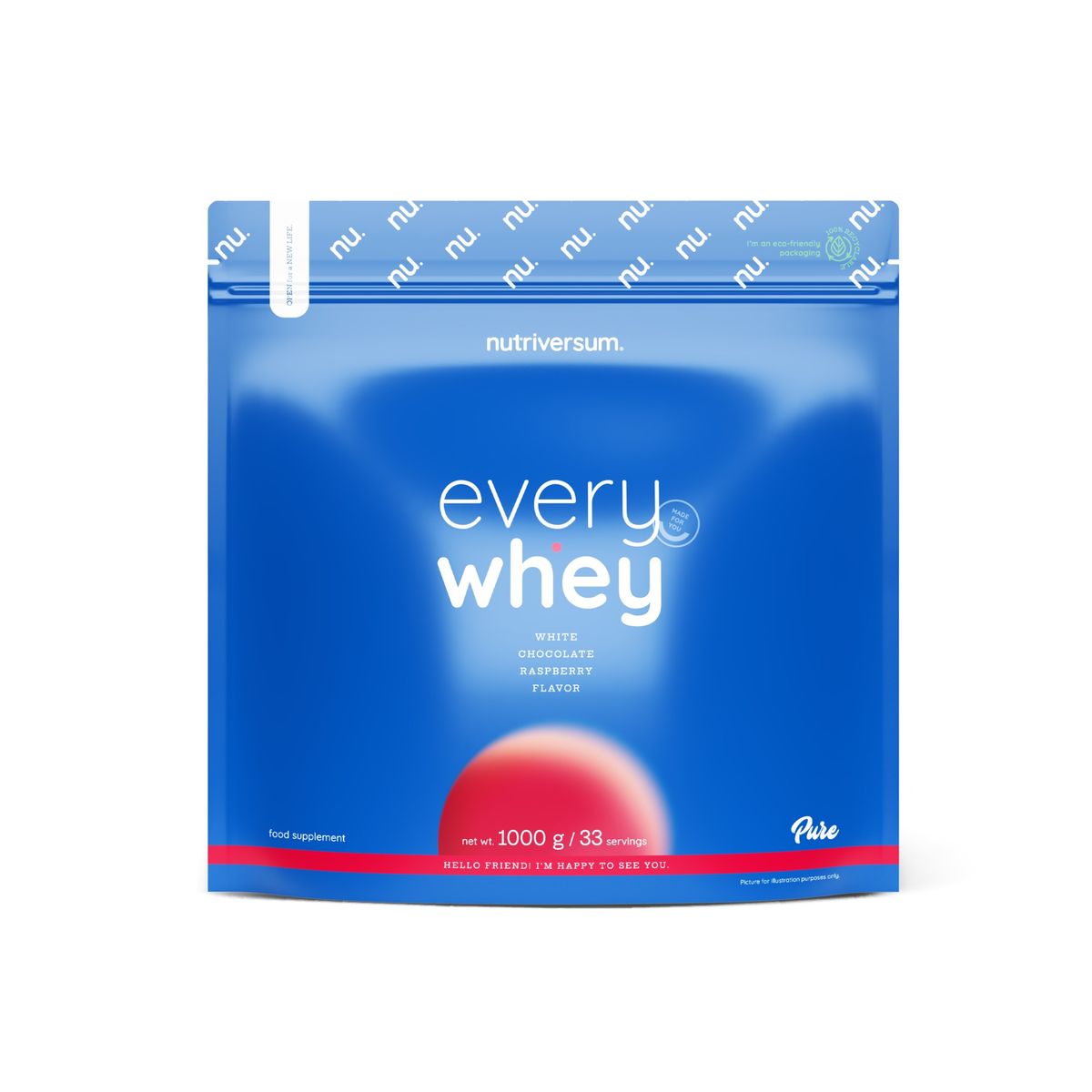 GENERICO - PROTEINA EVERY WHEY 1000GR 33 SERVICIOS - NUTRIVERSUM