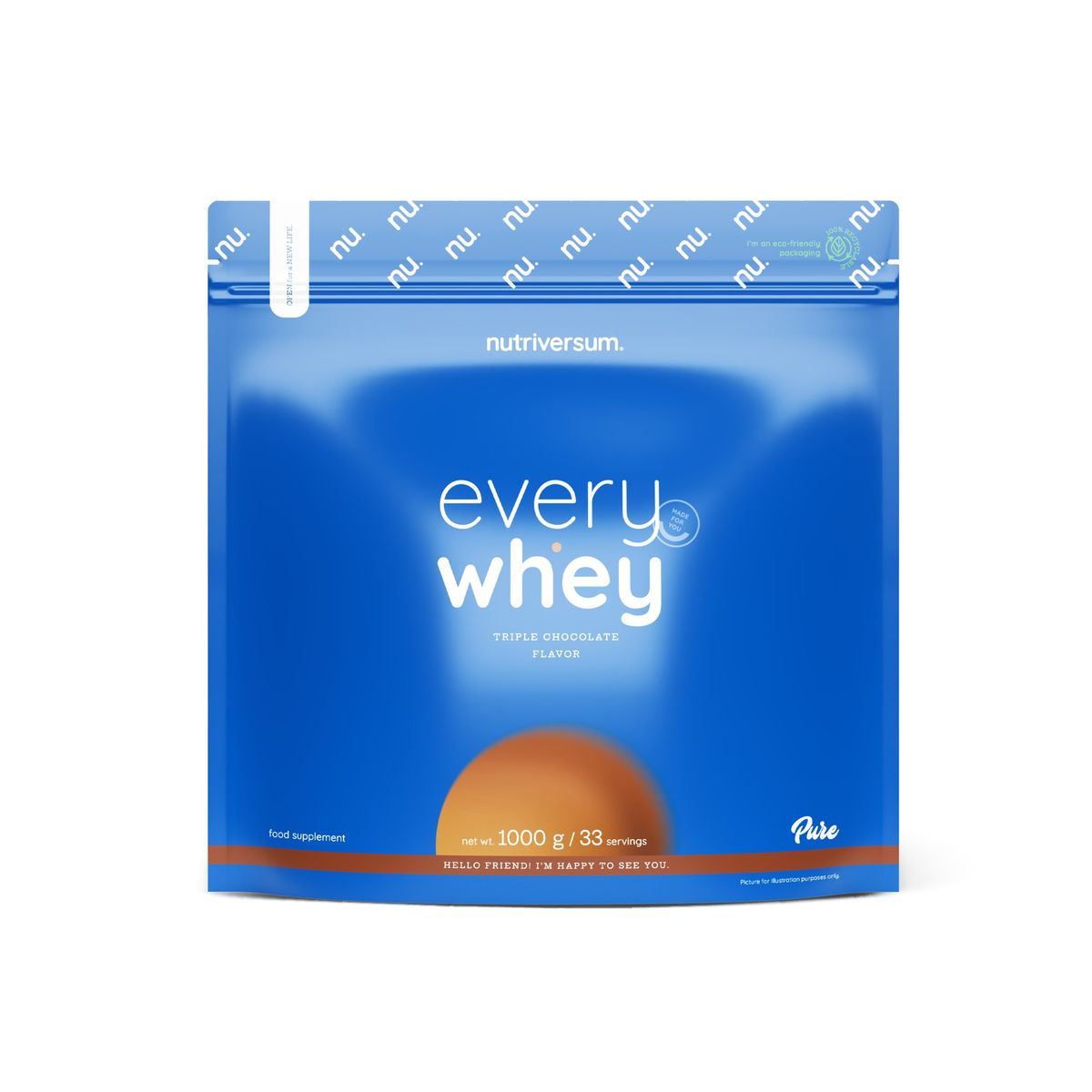GENERICO - PROTEINA EVERY WHEY 1000GR 33 SERVICIOS - NUTRIVERSUM