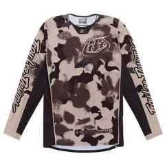 TROY LEE DESIGNS - Polera de Moto SE Pro Blotted Phantom Taupe