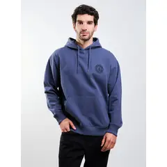 VOLCOM - Poleron Canguro Watanite Po Azul Hombre