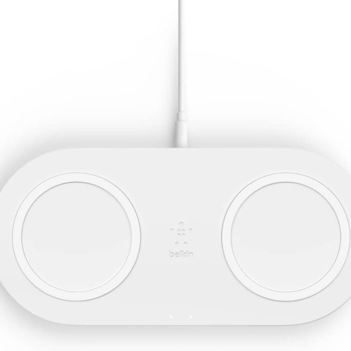 BELKIN - Cargador Inalámbrico Doble Belkin BoostCharge 10W Qi  Pad Dual para Smartphone