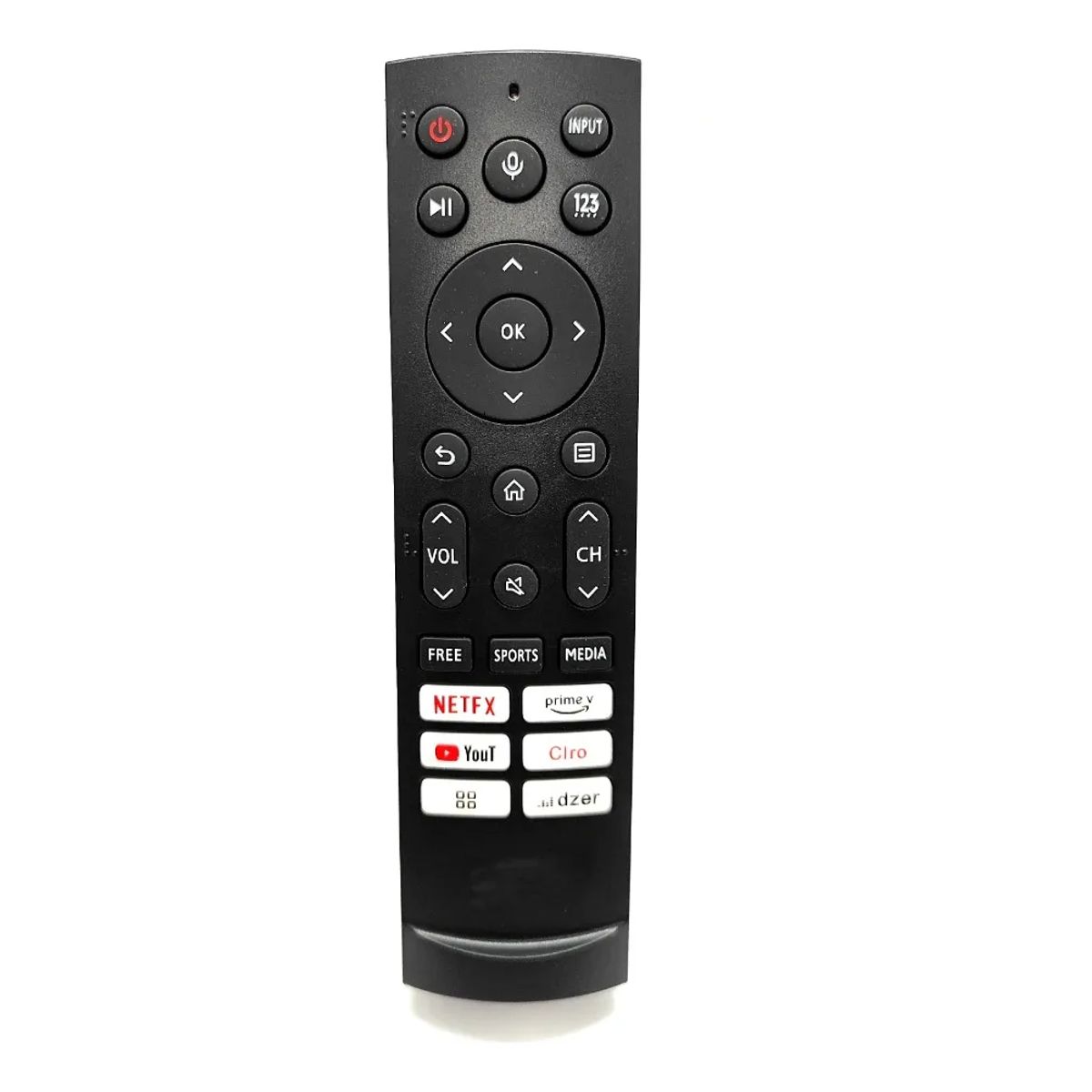 GENERICO - CONTROL REMOTO GENERICO PARA HISENSE SMARTV INCLUYE PILAS
