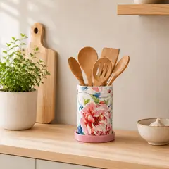 CAP DOR - Porta Cubiertos y Utensilios Floral Elegance