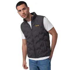CAT - Parka sin mangas Hombre Bonded Medium Weight Negra