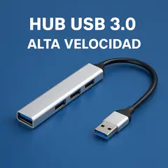 OEM - Hub Usb 3.0 Tipo C 4 Puertos Alta Velocidad