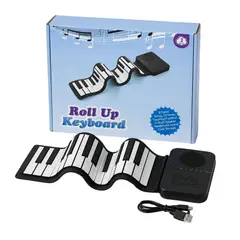 GENERICO - Teclado Musical Piano Flexible Electrónico Enrollable