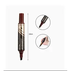 GENER - Marcador de Pizarra Tinta Directa - Cafe