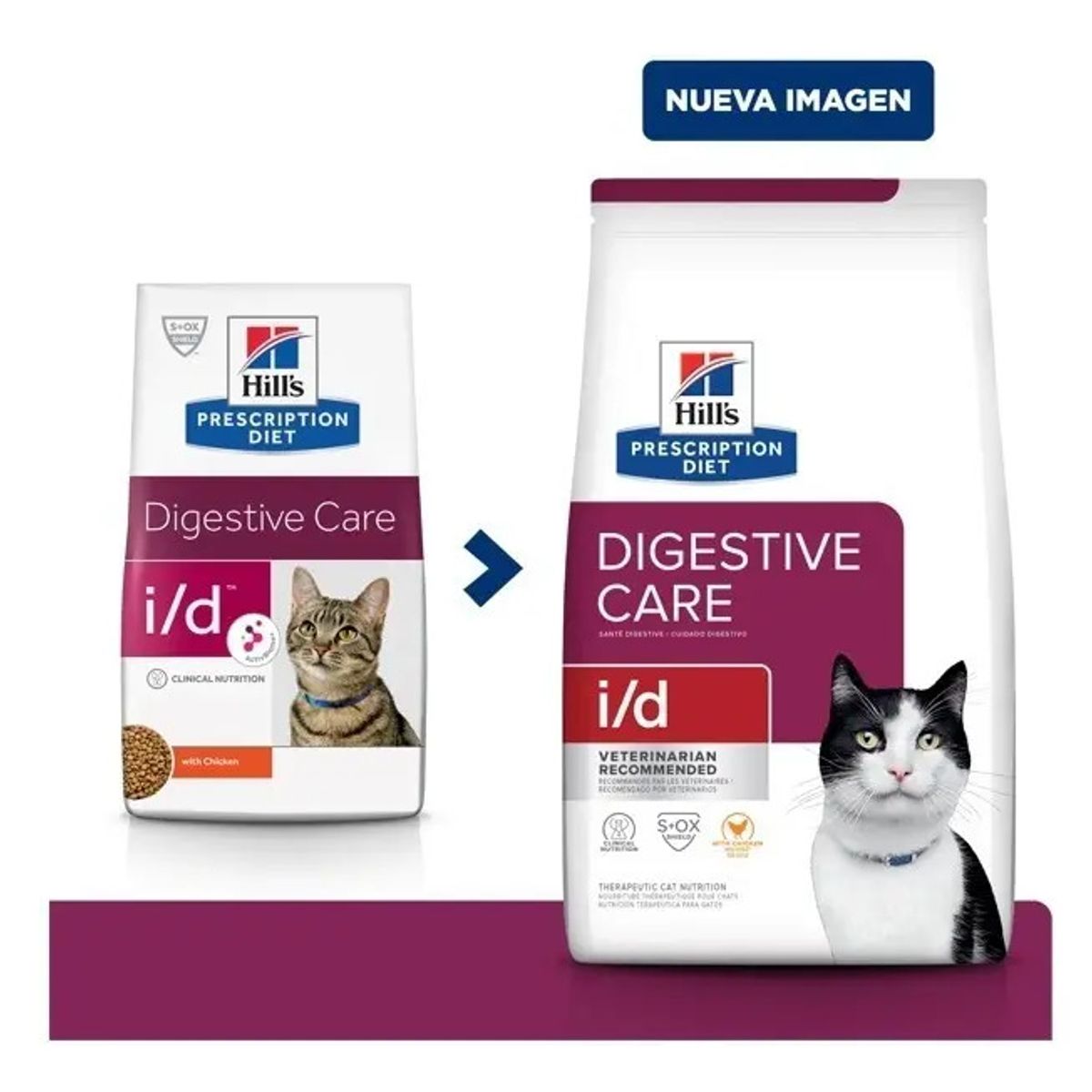 HILLS - Alimento Hills Prescription Diet Gato Digestive Care 1.8kg