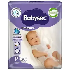 BABYSEC - Pañales Premium P 20 Uds