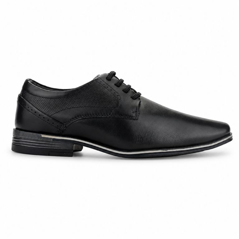 Zapato Negro Hombre Casual Munique 3361