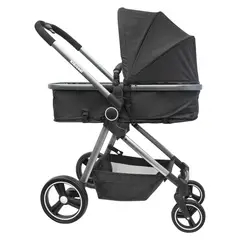 KIDSCOOL - Coche Cuna Compacto Negro